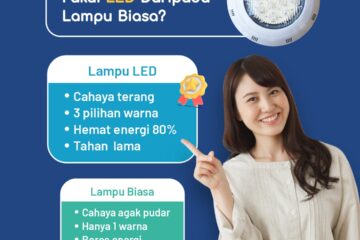 Cara Memilih Lampu Kolam Renang yang Tepat