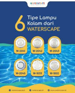 lampu kolam renang waterscape