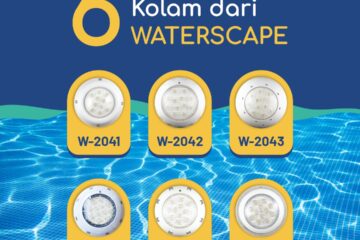 lampu kolam renang waterscape